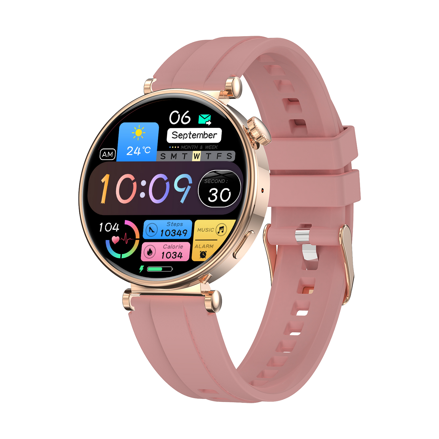 HK41 Dagnet Smartwatch 1.32-Inch Full Touch Screen