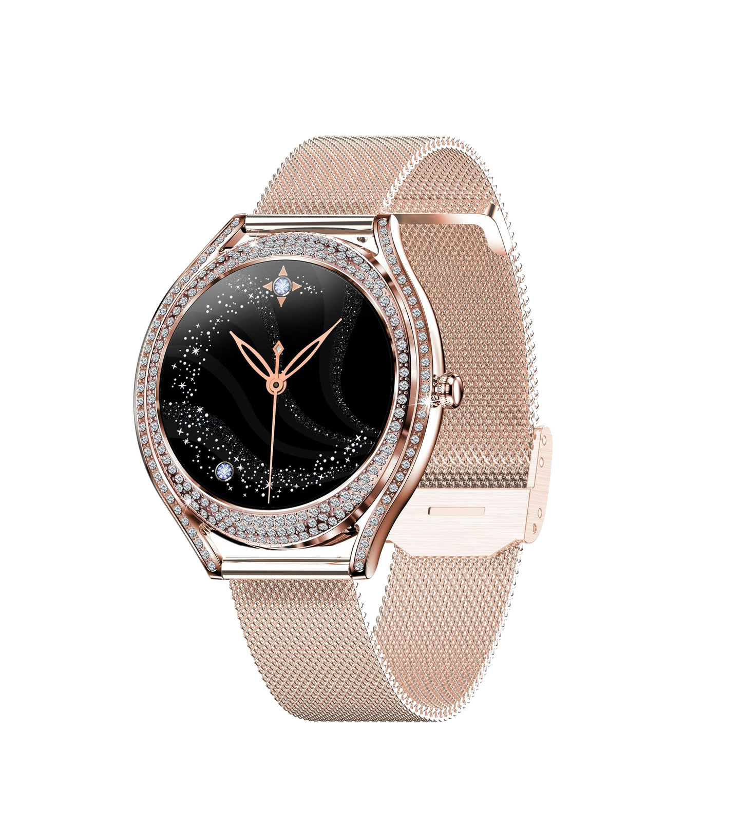 SV66 Dagnet Gold Mesh Smartwatch