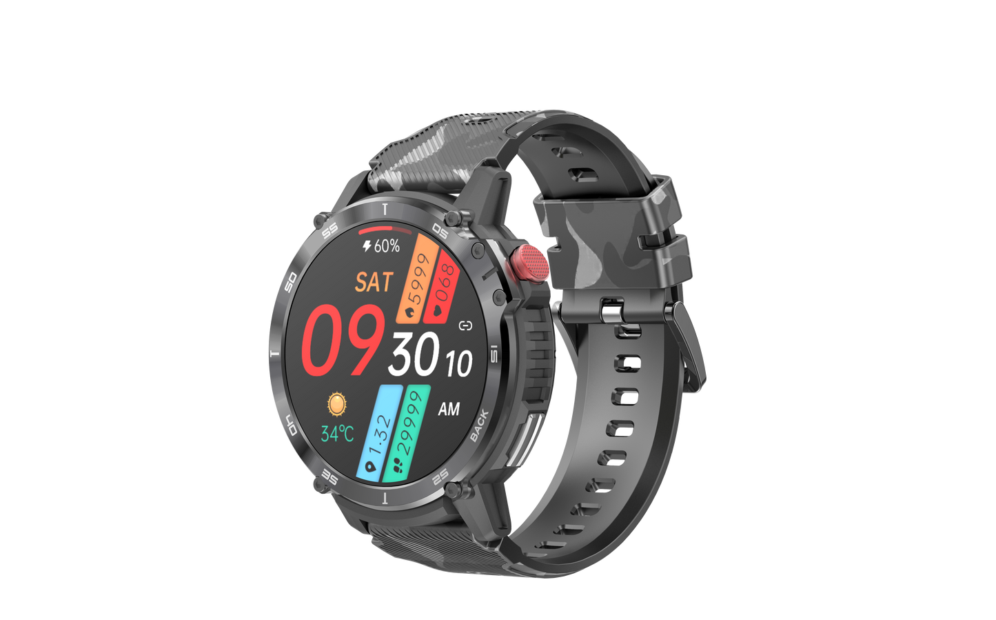 SC22 Sport Dagnet Smartwatch 1.6 inch Full Touch Screen